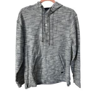 Bob Timberlake Women's Small Gray Hoodie Sweatshirt Kangaroo Pockets Fall Winter